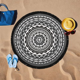 Mijölnir Siyah Mandala Toalla de Playa Multicolor
